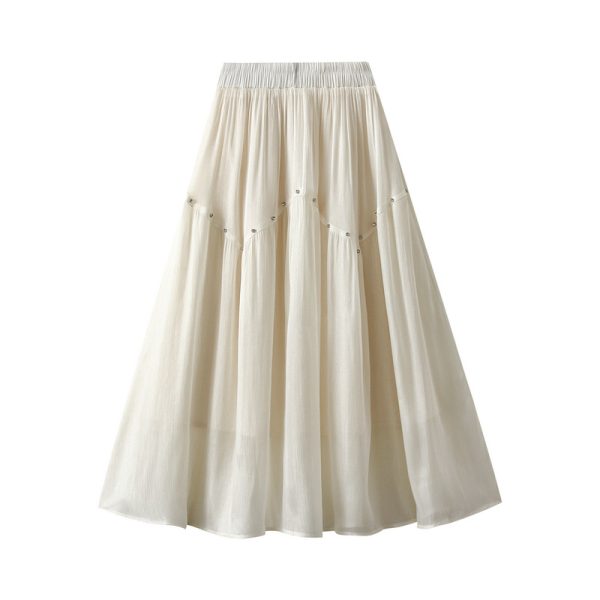 Diamond Bead Expansion Skirt: Summer Chic | Shopshive