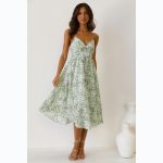 Sweet Spaghetti-Strap Floral Sundress - Spring/Summer