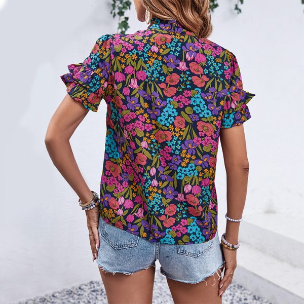 Printed Shirt for Women - Summer Chic