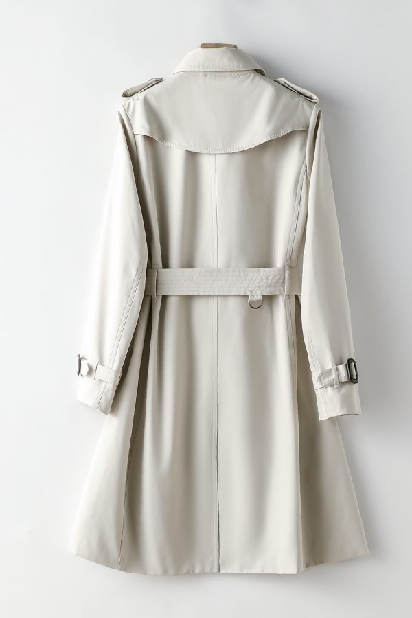 Elegant British Spring Autumn Trench Coat