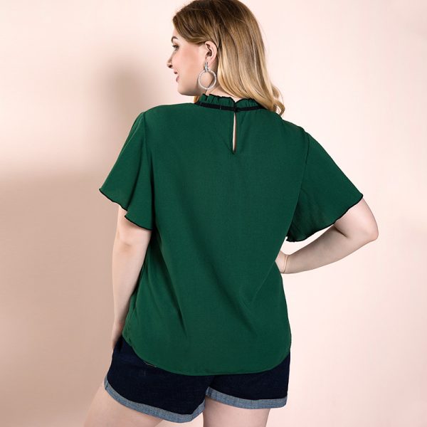 Plus Size Summer Green T-shirt