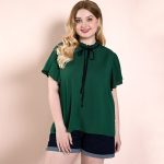 Plus Size Summer Green T-shirt