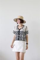 New Arrival Crochet Hollow Short Sweater: Women's