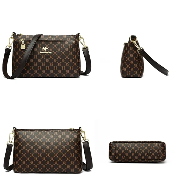 Brand Leather Crossbody - Quality Sac