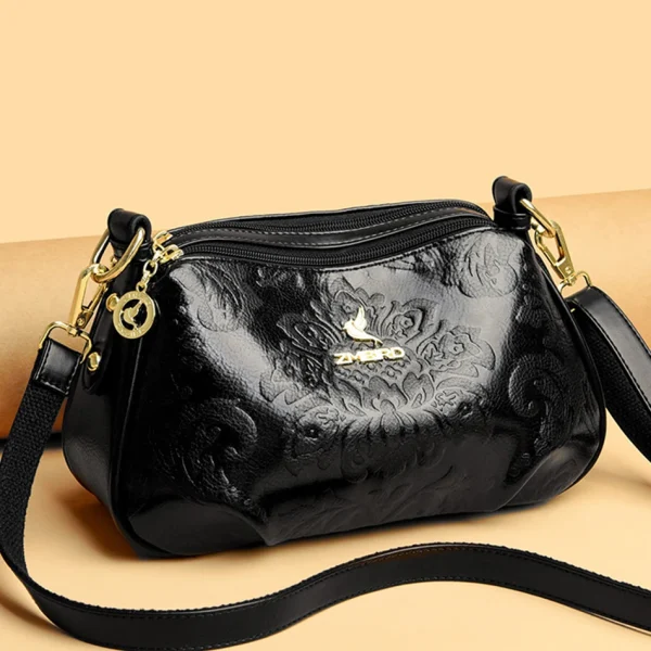 Trendy Printed Printed Eco Leather Crossbody Bag