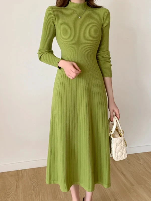 Knit Sweater Dress: Eco Chic