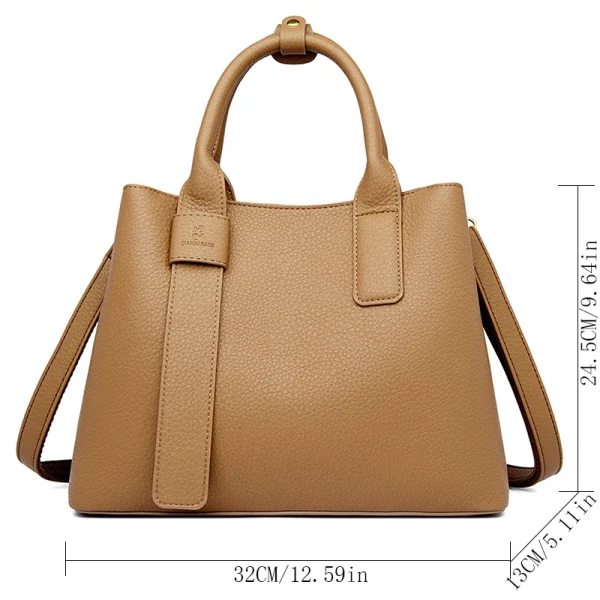 High Quality Pure Color Eco  large capacity Handbag