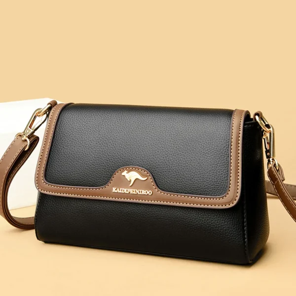 Retro Eco Bags: Women's Leather Crossbody