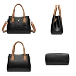 Eco-Friendly Croc Pattern Leather Bags