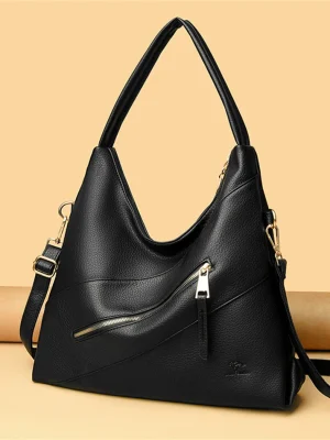 European & American Style Vintage Eco Tote: Soft Leather Bag