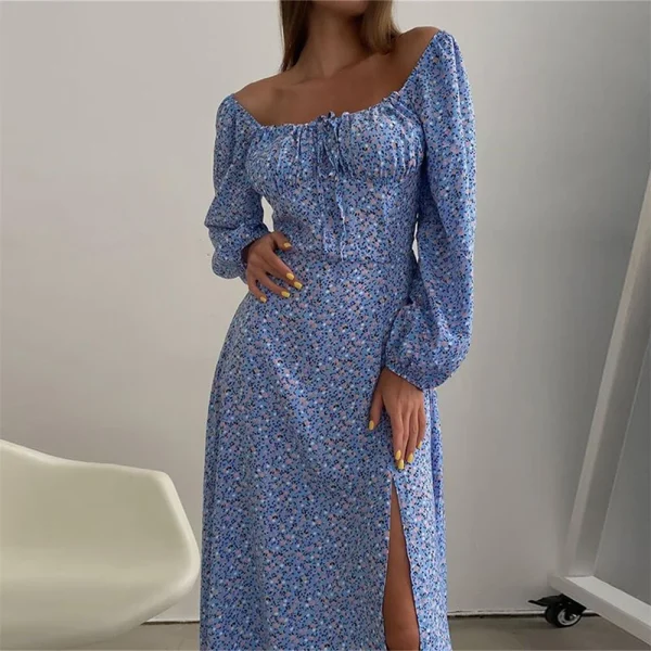 Vintage Floral Eco Dress