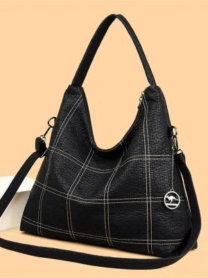 High Quality Soft Eco Leather Shoulder Bag