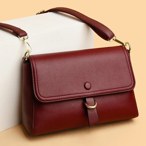 Soft Eco Leather Bags: Designer Shoulder Crossbody