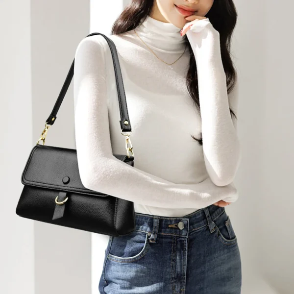 Soft Eco Leather Bags: Designer Shoulder Crossbody