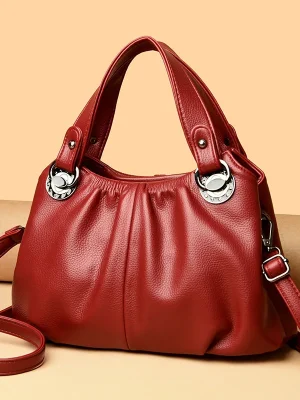 High Quality Women PU Leather Handbags Ladies Large Tote Bag Female Square Shoulder Bags Femininas Sac New Fashion Crossbody Bag