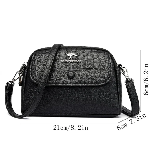 Chic Croc Shoulder Bag: Eco Style Icon