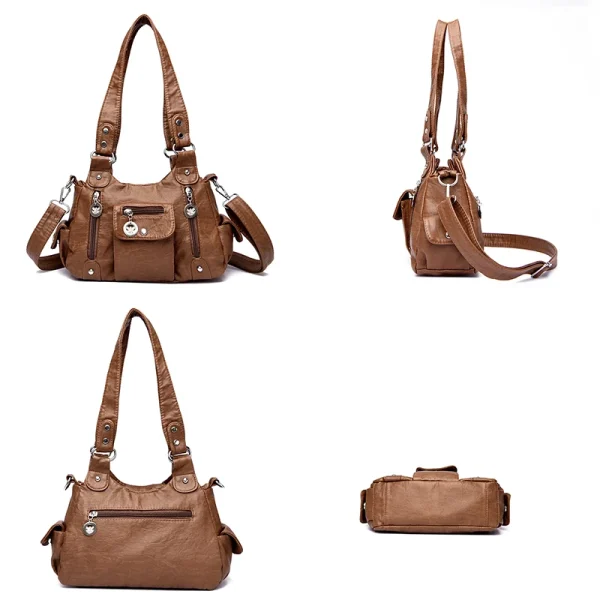 High Quality Soft Leather Eco Tote Bag