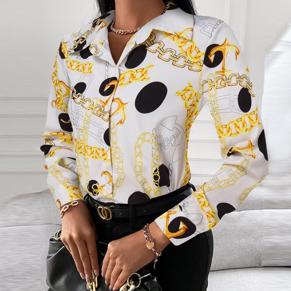 Spring Autumn Long Sleeve Single-Breasted Cardigan Shirt