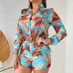 Spring Women's Thin Shorts Two-Piece Set: Stylish and Comfortable