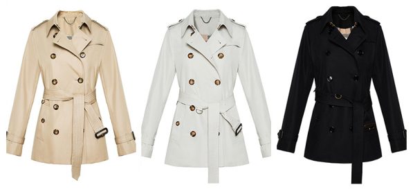 British Spring Autumn Mid-Length Trench Coat