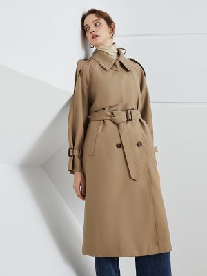 British Extended Trench Coat for Women