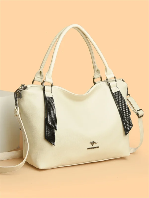 High Quality Eco Chic Leather Bag: Female Crossbody