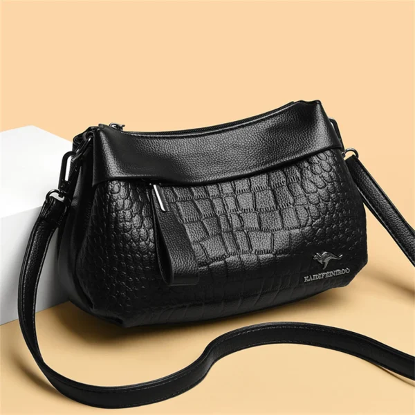 Vintage Eco Handbags: 3 Layer Croc