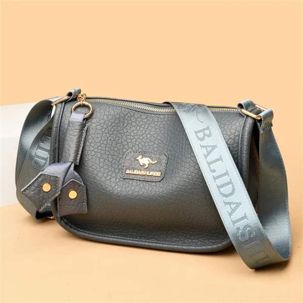 Designer Eco Leather Crossbody Bag