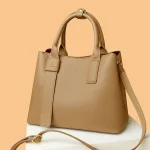 High Quality Pure Color Eco  large capacity Handbag