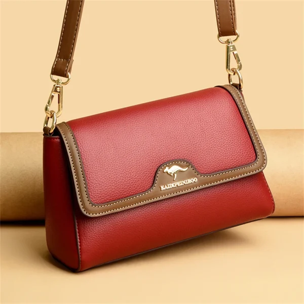 Retro Eco Bags: Women's Leather Crossbody