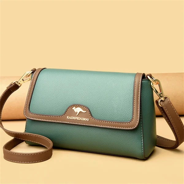 Retro Eco Bags: Women's Leather Crossbody