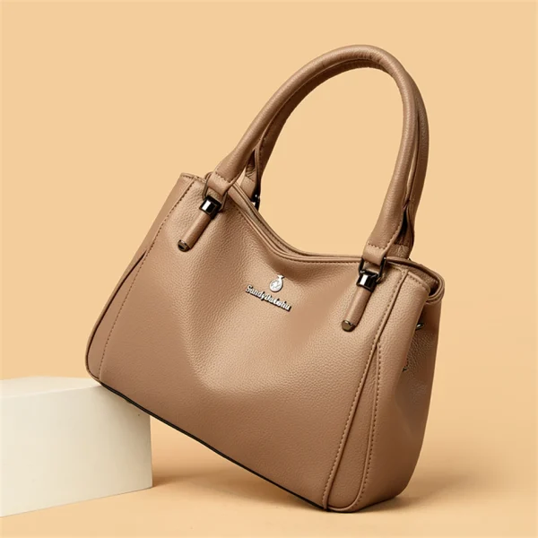 High-Quality 2-Layer Leather Eco Totes Bag