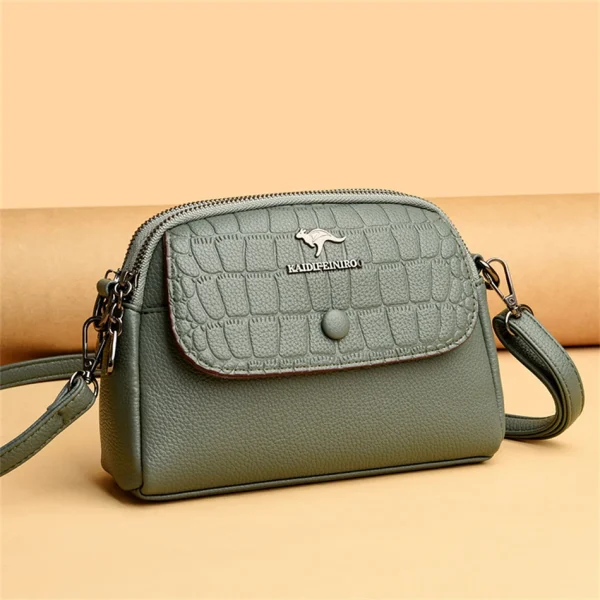 Chic Croc Shoulder Bag: Eco Style Icon