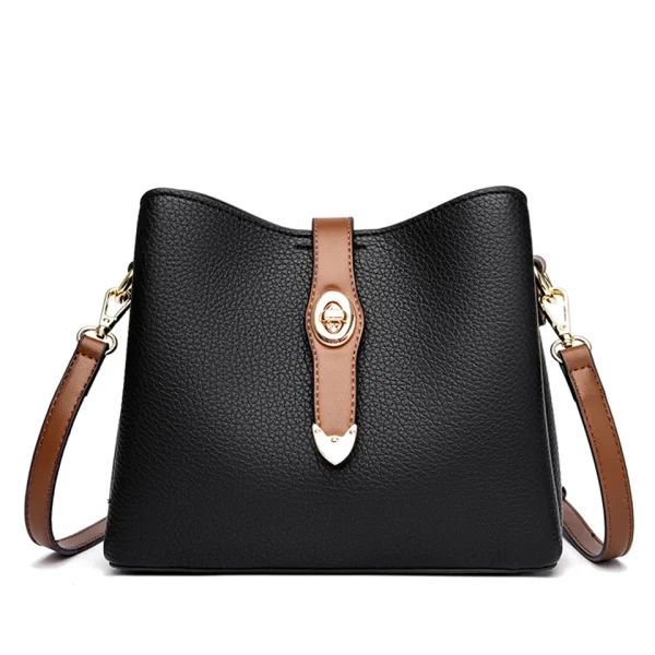 High Quality Leather Eco Chic 3-Layer Bag