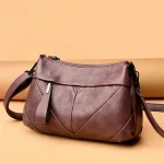 Vintage Eco Shoulder Bag, Soft PU