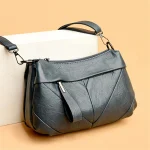 Vintage Eco Shoulder Bag, Soft PU