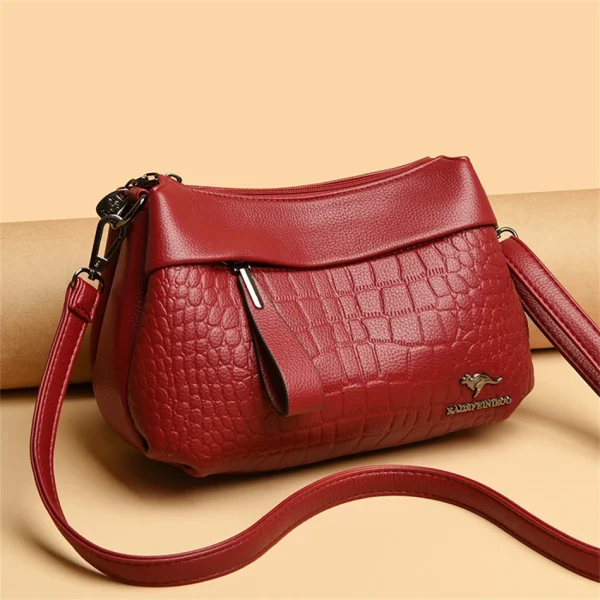 Vintage Eco Handbags: 3 Layer Croc