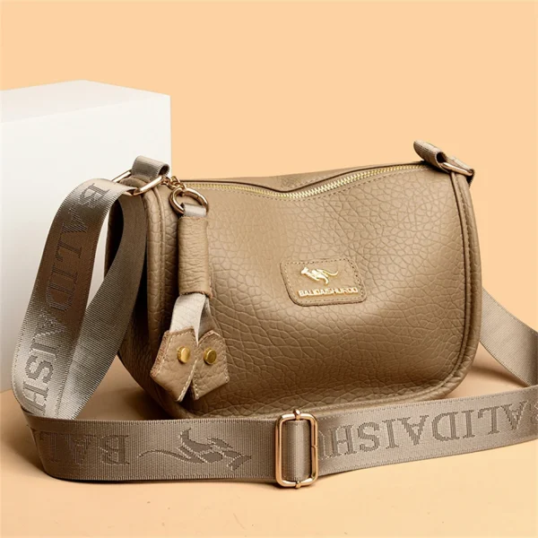 Designer Eco Leather Crossbody Bag