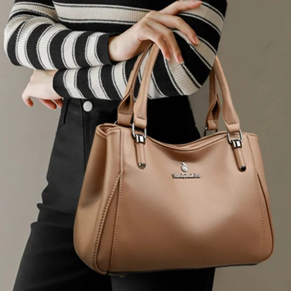 High-Quality 2-Layer Leather Eco Totes Bag