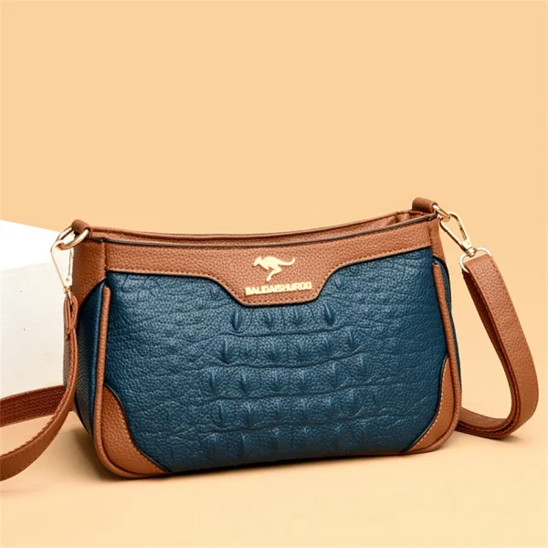 Ethical Croc Crossbody Bag: Eco Leather