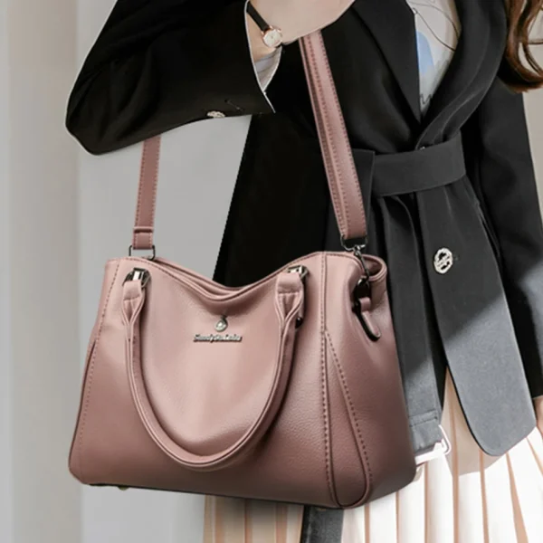 High-Quality 2-Layer Leather Eco Totes Bag