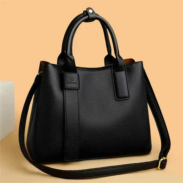 High Quality Pure Color Eco  large capacity Handbag