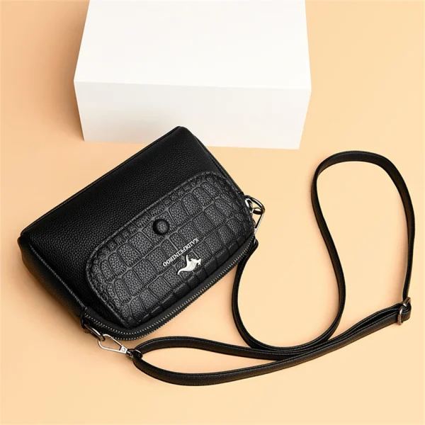 Chic Croc Shoulder Bag: Eco Style Icon