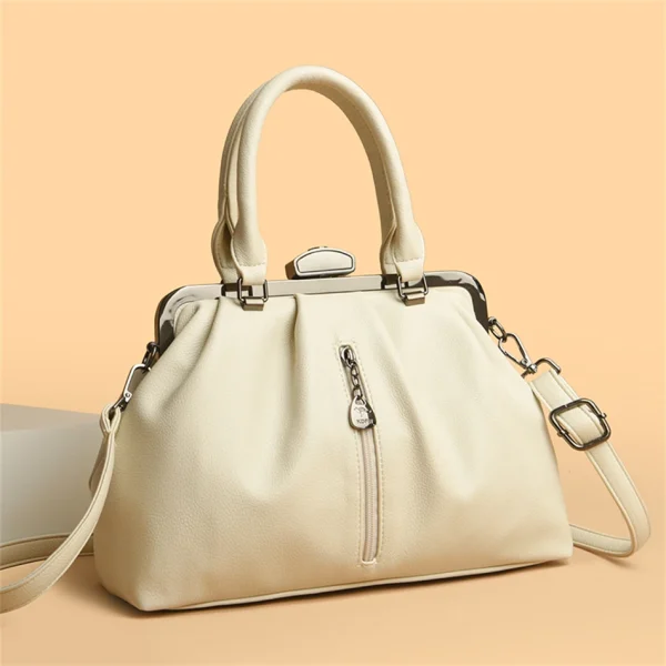 High Quality Simple Eco Crossbody Bag: Solid Color"