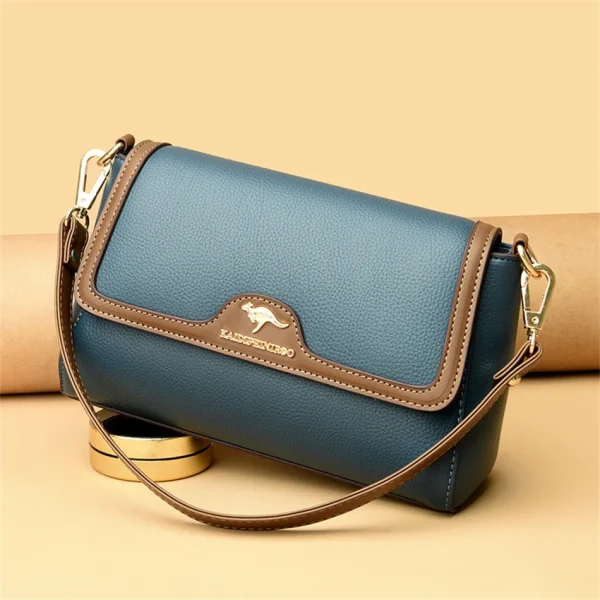 Retro Eco Bags: Women's Leather Crossbody