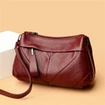 Vintage Eco Shoulder Bag, Soft PU