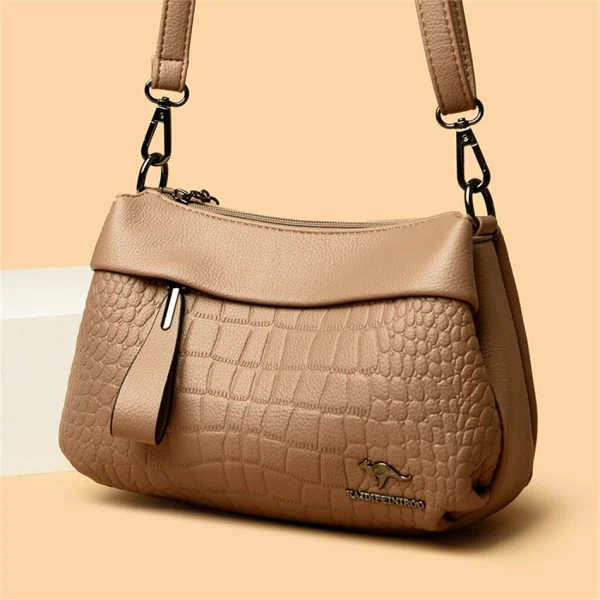 Vintage Eco Handbags: 3 Layer Croc