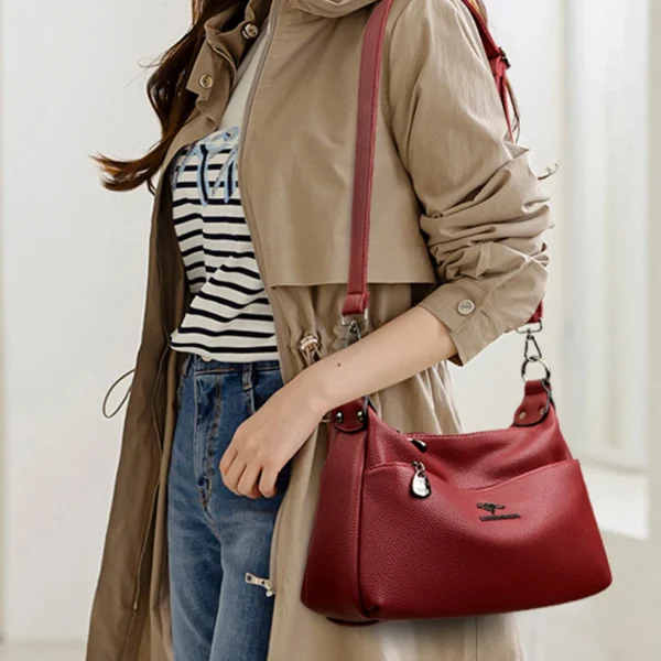 Eco-Friendly Soft PU Crossbody Bag