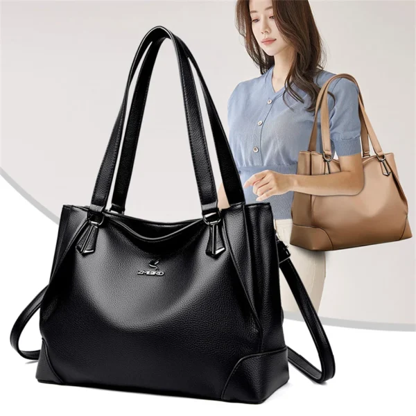 Vintage Leather Stylish Tote Bag