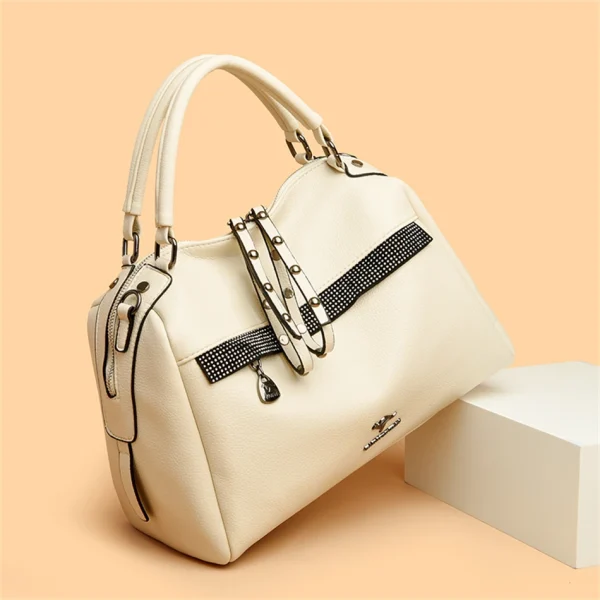 Luxury Eco Leather Crossbody Tote Bag